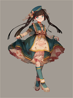 豆芬奇采集到华美衣服