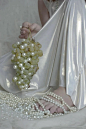 Vogue Italia's portfolio "Pearl enchantment", nana vera couture 珍珠葡萄 #设计 #创意 #艺术 #时尚 #复古 #珍珠 #巴洛克 #vogue #审美提升 #珠宝 - 小红书
