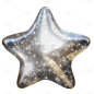 酸性风闪亮立体星星装饰元素贴纸8