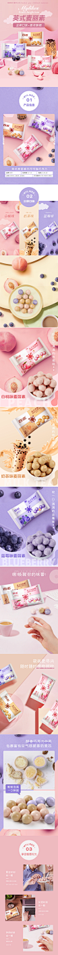 麦丽素巧克力三个口味详情页(包装+拍摄+修图+详情页）