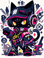 插画分享|涂鸦文化