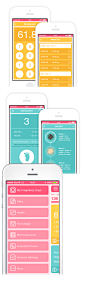 My Pregnancy Day - Project. iOS APP UI/UX Design (2014) : .