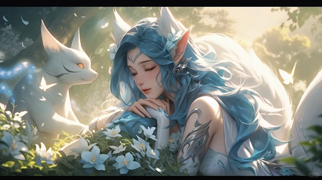 电脑高清壁纸｜英雄联盟·琴瑟仙女·娑娜