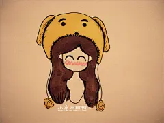 ❀の茉莉（小希与阿树）、小希、阿树、手绘