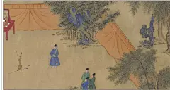 商喜 明宣宗行乐图（二）