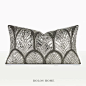 柏洛斯Paris法式奢华重工手工钉珠装饰高端美容院沙发长腰枕靠枕-淘宝网