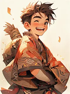 当古代的小男孩长大了