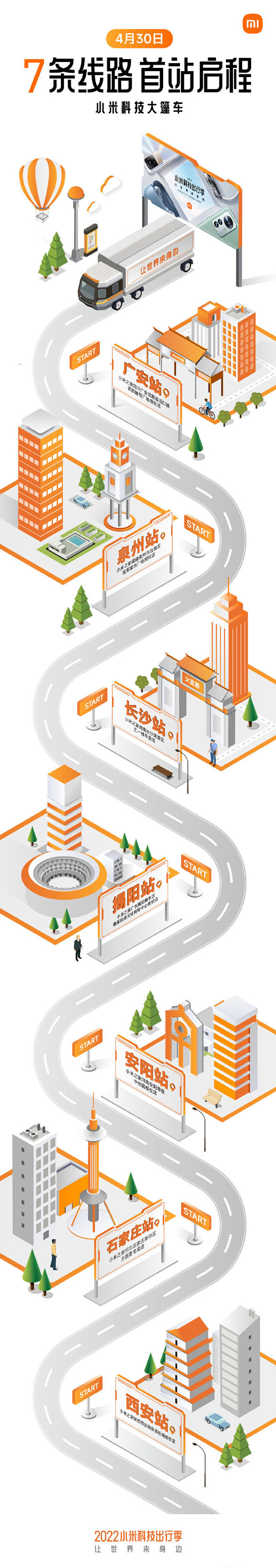假期快乐！
#小米科技大篷车# 和五一小...