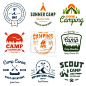 Vintage camp graphics #标记 / 符号#