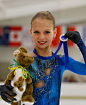 Alexandra Trusova of Russia during the ISU Junior Grand Prix of Figure Skating at on August 26 2017 in Brisbane Australia