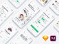 Hngry Food Delivery UI Kit