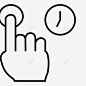 点击手指长按图标 UI图标 设计图片 免费下载 页面网页 平面电商 创意素材