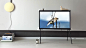 Samsung Serif TV, crafted to effortlessly complement your home : A TV for the modern living room, the Samsung Serif TV carries an aesthetic that fits naturally in your space.