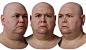 80 x New HD Head Scans