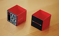 创意折叠名片