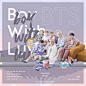 #Boy With Luv#
#海报设计#JIANBAI#