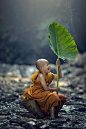 Novice Monk in Thailand by Sasin Tipchai on 500px