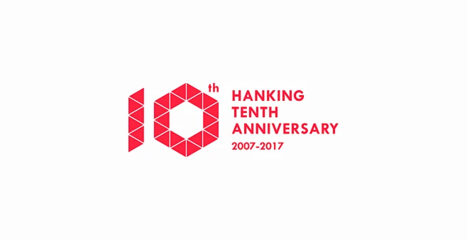 十周年logo设计_-花瓣网