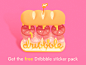 Delicious Stickers for Dribbblers - Free Sticker Pack