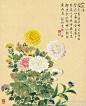 #国画#【 清 邹一桂 《花卉图册》 】册页（八开），纸本设色，29×23cm×8，天津博物馆藏。 此册页花卉或重粉点瓣、敷色浓丽；或没骨轻染、淡雅隽逸。此花卉用功颇深，为深入了解绘画对象，邹一桂亲自培植百余种花卉，仔细观察形态特征，获得真切感性认识，使其花卉在他笔下形神兼备、超凡脱俗。