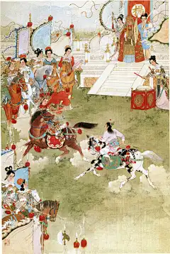 任率英年画精品集欣赏