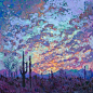 充满生命力的光色
Erin Hanson ​ ​​​​