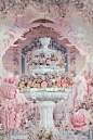 FancyMoment婚礼定制-佛山国际车城总部大厦 Blooming Pegusus | 公主的粉色后花园-真实婚礼案例-FancyMoment婚礼定制作品-喜结网