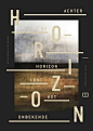 (Beyond the horizon lures the unknown)Redesign of a dutch book (Montyn) about ww2.: