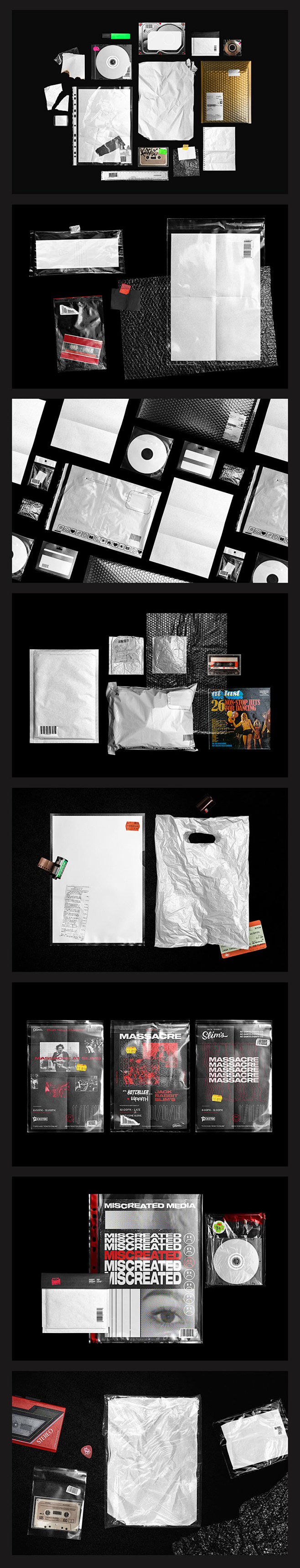 复古做旧设计样机合集包Miscreate...