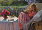 Vicente Romero Redondo 水粉绘画欣赏