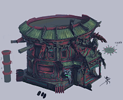 子非凛采集到●︿● Q版景物