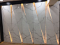 Italian # marble # bookmatch # pattern # wallpanel # background # light # projection . www.aeconprojects.com