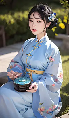 汉服少女 | 无界AI