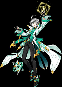 C7L7—ART采集到G-02【Q版法师】