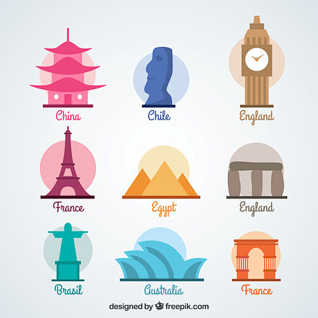 可爱建筑物icon-icon-视觉中国下...