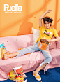 露肩上衣女2018春夏新款学生宽松韩版ulzzang百搭印花短袖T恤潮-tmall.com天猫