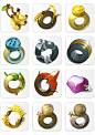 Wakfu MMORPG - AAA icons: Anneaux, Amulettes et Accessoires