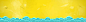 黄色,蓝色,扁平,海浪,浪花,海报banner,卡通,童趣,手绘图库,png图片,,图片素材,背景素材,22777北坤人素材@北坤人素材