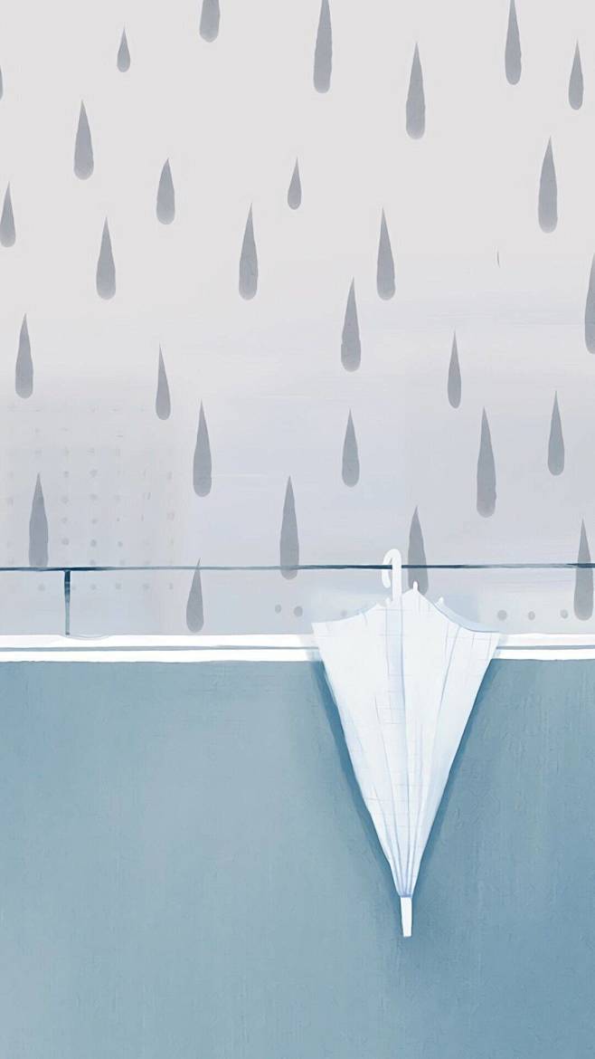 下雨了