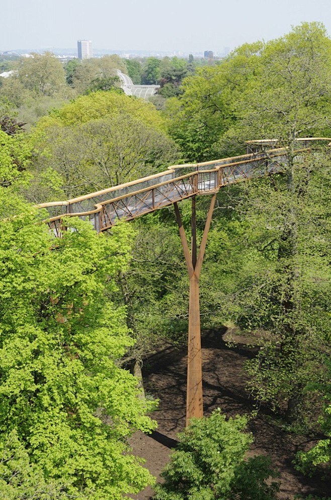 【构筑物】英国伦敦皇家植物园高架步行桥K...