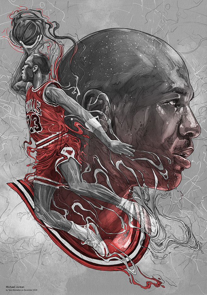 Michael Jordan baske...