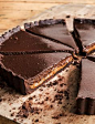 Chocolate-Dulce de Leche Tart from David Lebovitz' cookbook, My Paris Kitchen