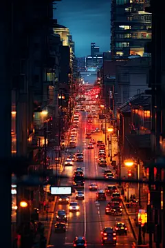 城市街景灯光亮化工程