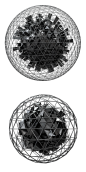 科技科幻抽象3D立体金属质感几何图形PNG免扣素材