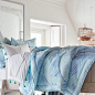 Ombre Labyrinth Comforter + Sham