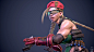 Fan art street fighter character:cammy