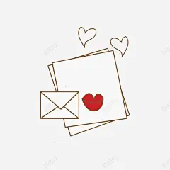 卡通情人节贺卡图高清素材 设计图片 页面网页 平面电商 创意素材 png素材