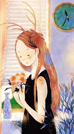 【壁纸】　　　　　 白茶清欢无别事 我在等风也等你_手机壁纸吧_百度贴吧