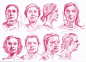 Female head studies - Scott Eaton's Bodies in Motion