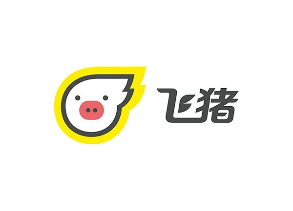 飞猪旅行logo标志-花瓣网